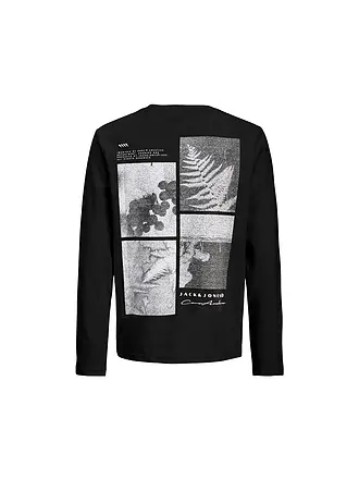 JACK & JONES | T-shirt a maniche lunghe da ragazzo JCOPOINT | schwarz